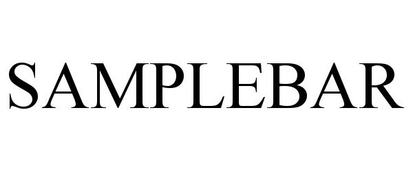 Trademark Logo SAMPLEBAR