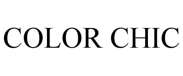 Trademark Logo COLOR CHIC
