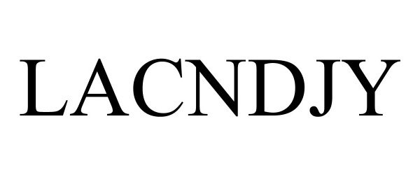 Trademark Logo LACNDJY