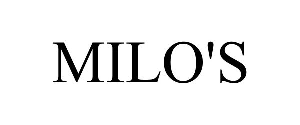 MILO'S