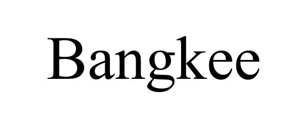 Trademark Logo BANGKEE