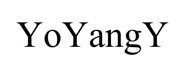 Trademark Logo YOYANGY