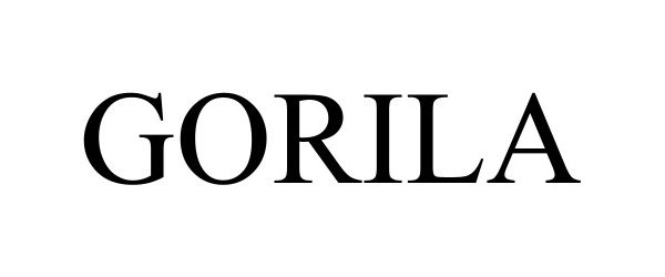 Trademark Logo GORILA
