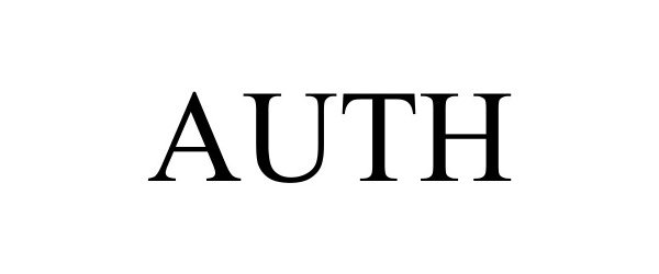 Trademark Logo AUTH