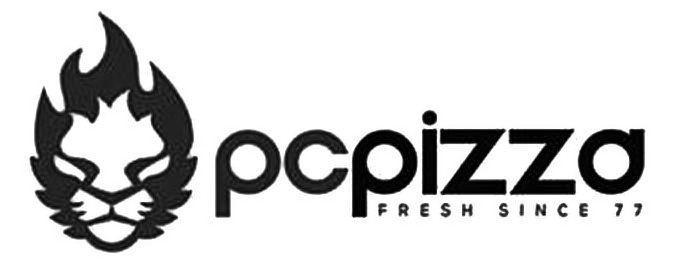 Trademark Logo PCPIZZA FRESH SINCE 77