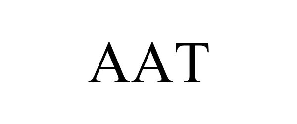 Trademark Logo AAT