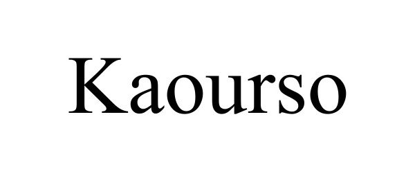 Trademark Logo KAOURSO