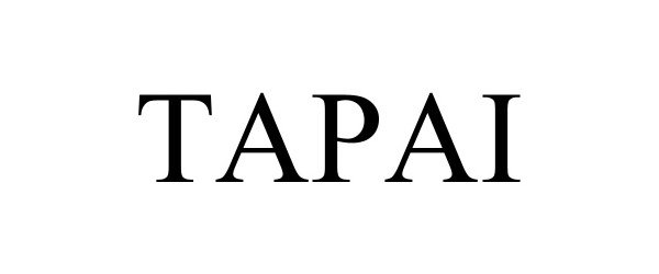 Trademark Logo TAPAI
