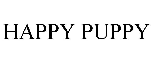 Trademark Logo HAPPY PUPPY