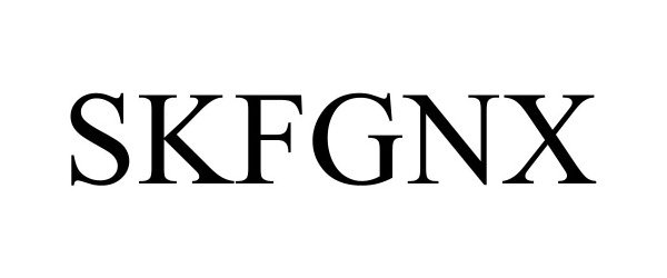 Trademark Logo SKFGNX