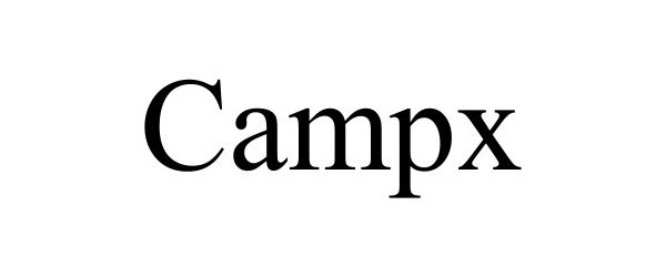 Trademark Logo CAMPX