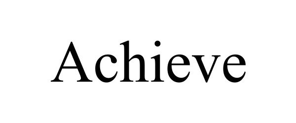  ACHIEVE