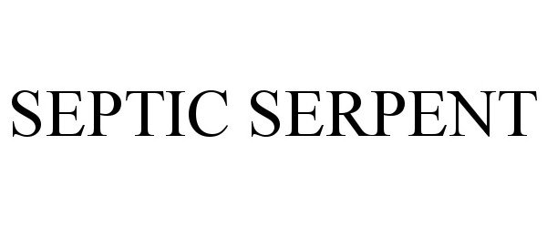 Trademark Logo SEPTIC SERPENT