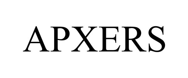 Trademark Logo APXERS