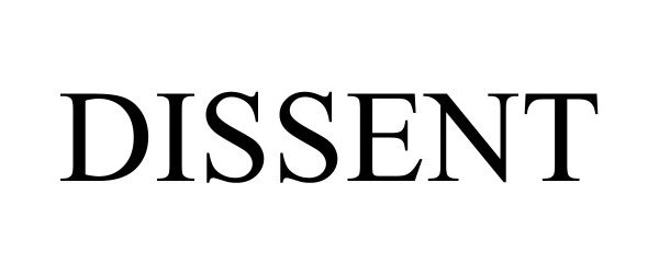 Trademark Logo DISSENT