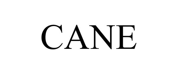 Trademark Logo CANE