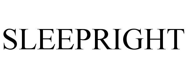 Trademark Logo SLEEPRIGHT