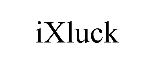 Trademark Logo IXLUCK