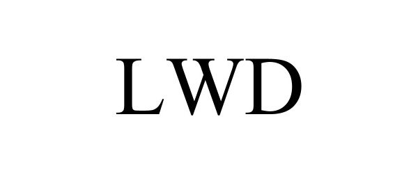 Trademark Logo LWD