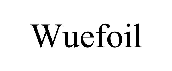 Trademark Logo WUEFOIL