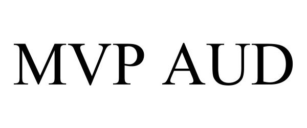 Trademark Logo MVP AUD