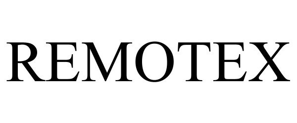 Trademark Logo REMOTEX