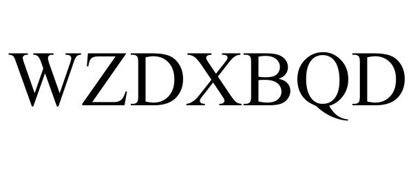 Trademark Logo WZDXBQD