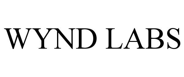 Trademark Logo WYND LABS