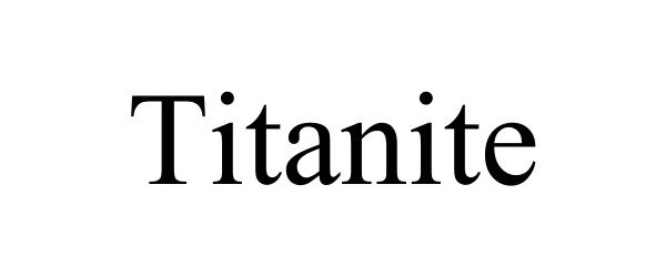 Trademark Logo TITANITE