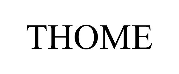 Trademark Logo THOME