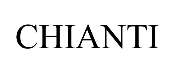 Trademark Logo CHIANTI