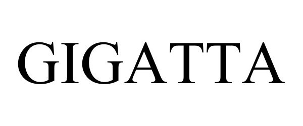 Trademark Logo GIGATTA