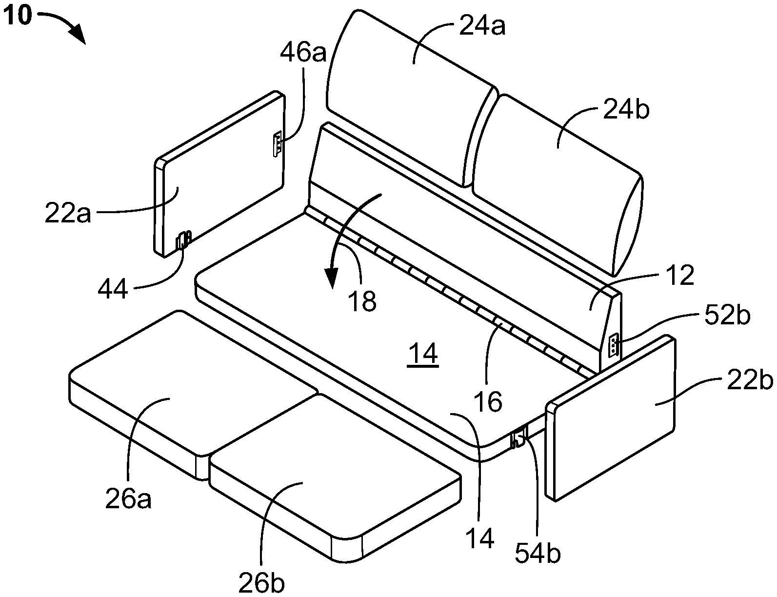 BBL Chair/Bed (provisional patent)