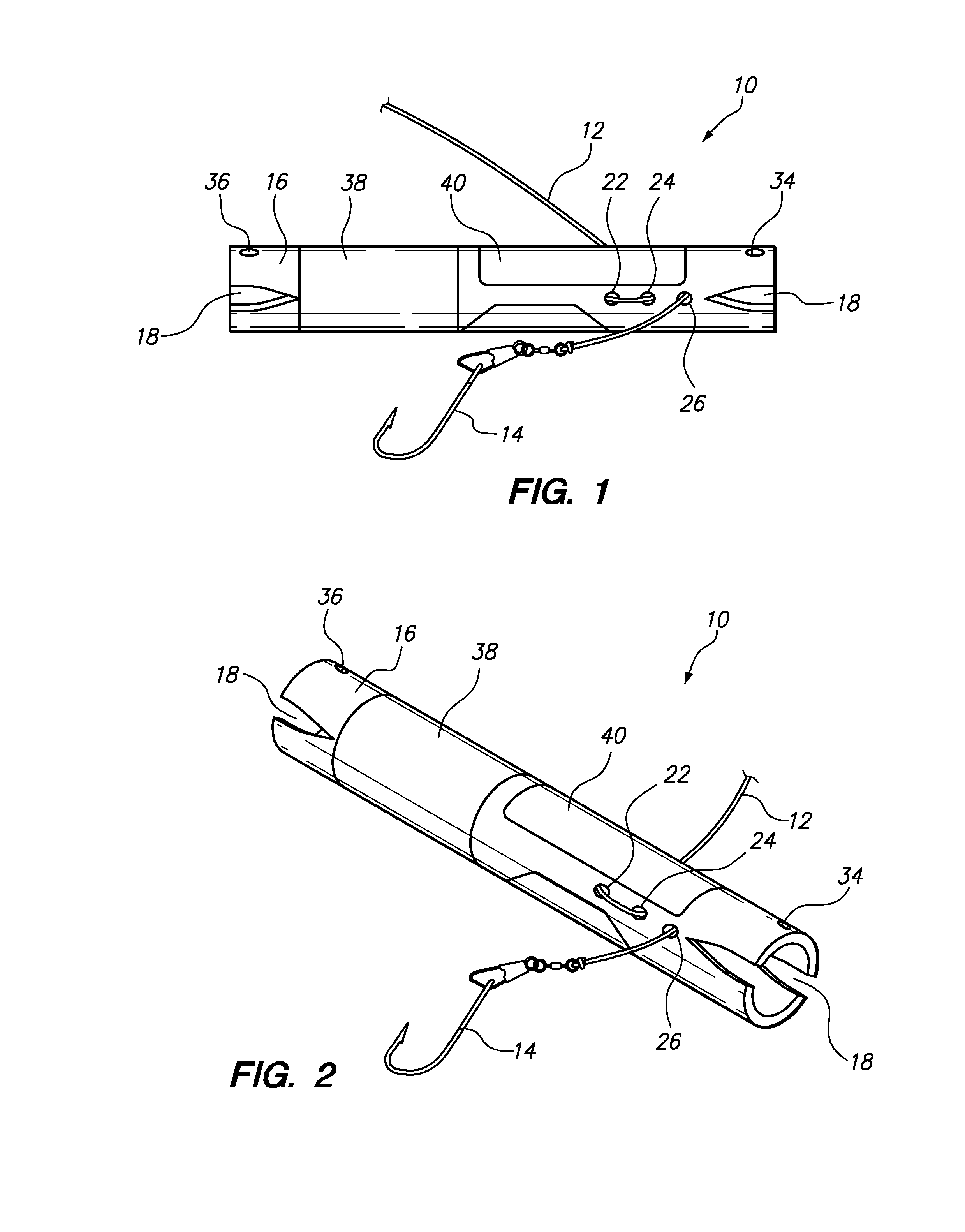 Limb line fishing device Patent Grant Preller, Jr. Feb [Preller, Jr.;  Arthur I.]