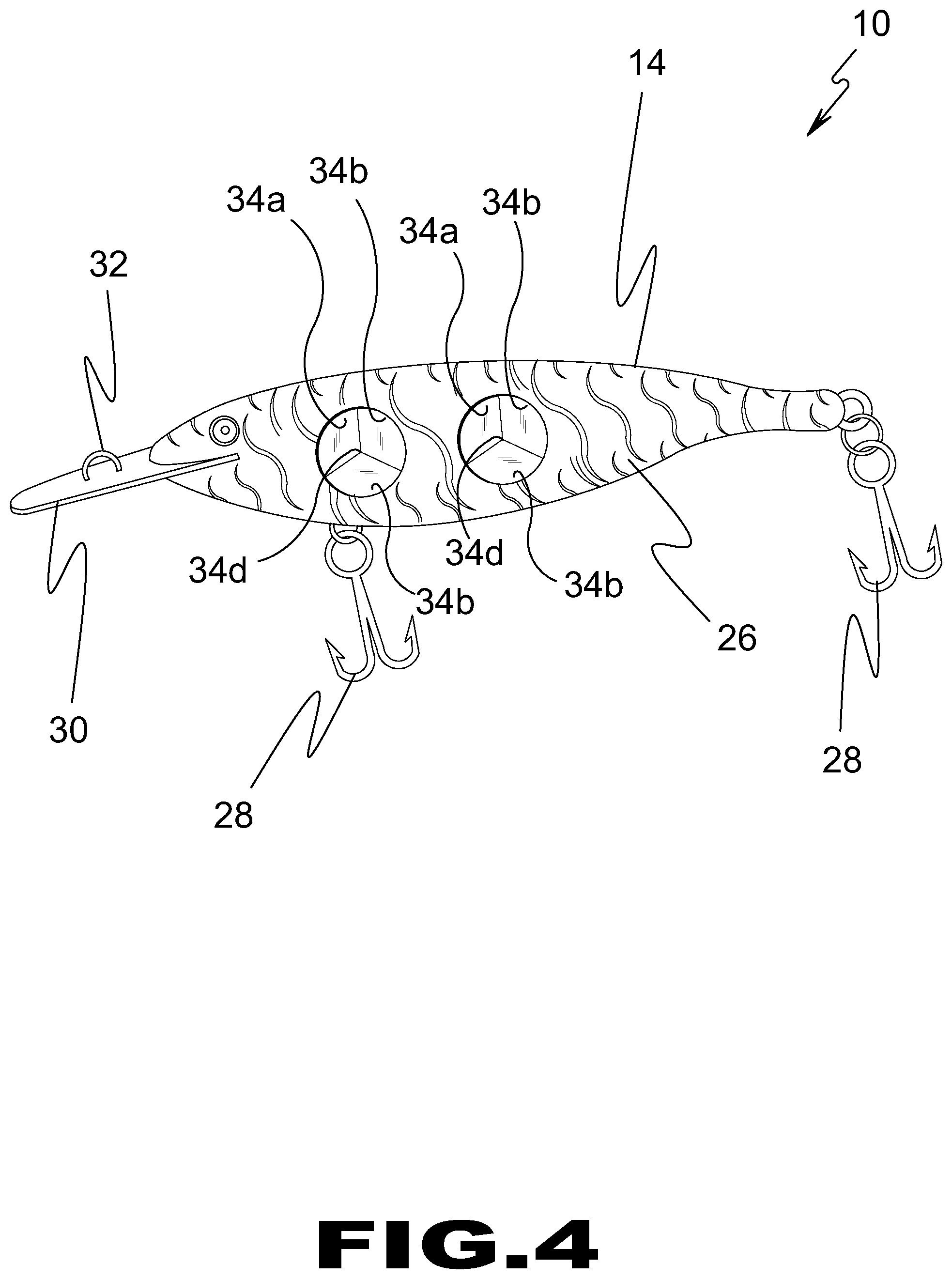 Inside corner cubic surface reflector fishing lure Patent Grant Flasco  February 23, 2 [Flasco; Ray D.]