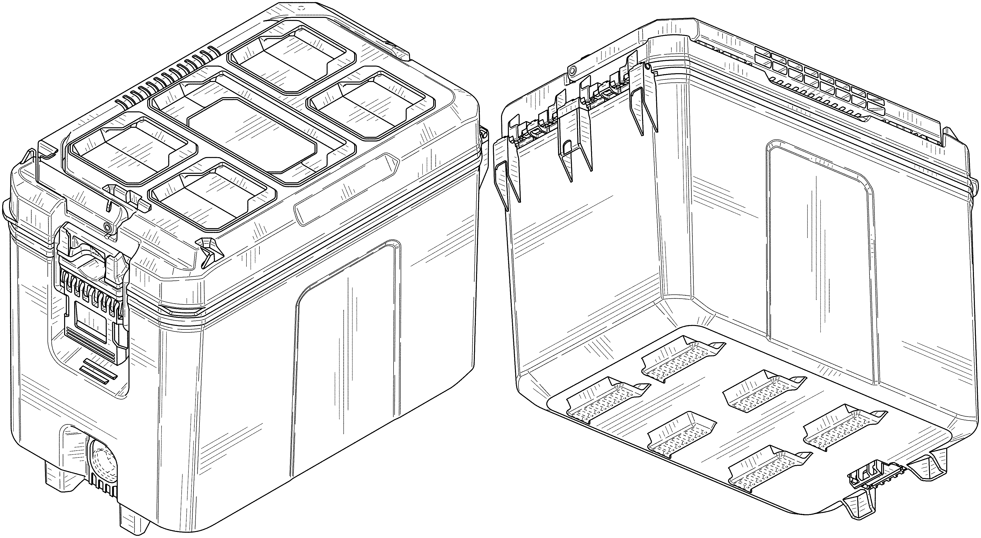Blitz Box - Portable Storage Box / Shelf